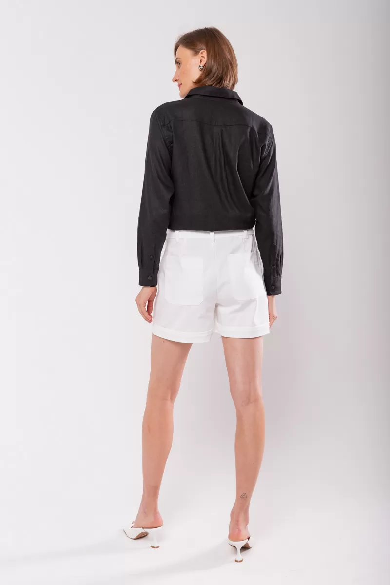 Hidrogênio - WHITE TAILOR SHORTS - 19874002 Hidrogênio - WHITE TAILOR SHORTS - 19874002