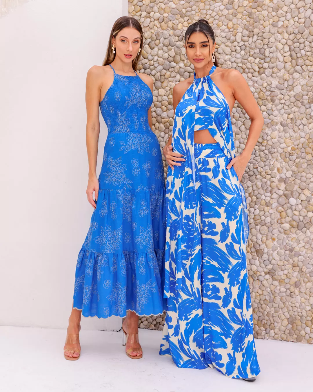 Dot Clothing - Dress Dot Clothing Longuete Laise Azul - 2160AZUL Dot Clothing - Dress Dot Clothing Longuete Laise Azul - 2160AZUL