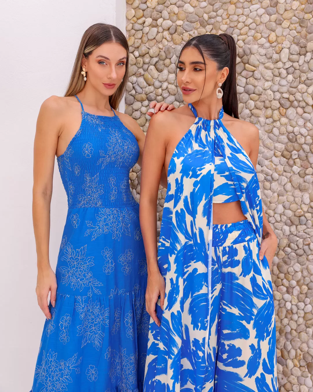Dot Clothing - Dress Dot Clothing Longuete Laise Azul - 2160AZUL Dot Clothing - Dress Dot Clothing Longuete Laise Azul - 2160AZUL