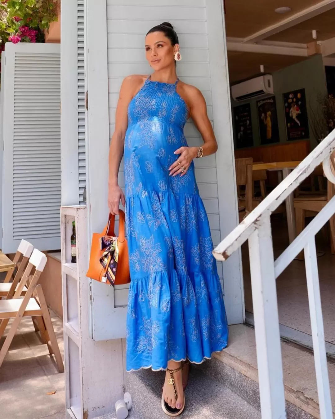 Dot Clothing - Dress Dot Clothing Longuete Laise Azul - 2160AZUL Dot Clothing - Dress Dot Clothing Longuete Laise Azul - 2160AZUL