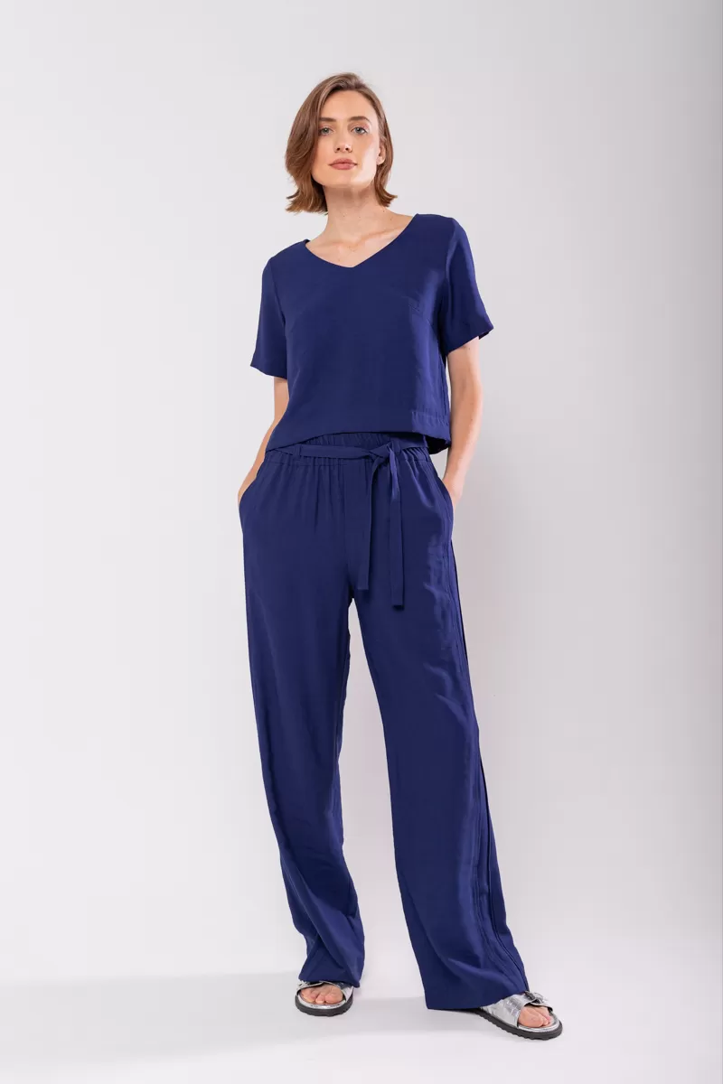 Hidrogênio - NUBIA STRAIGHT TROUSERS WITH ECLIPSE LINING - 19824207 Hidrogênio - NUBIA STRAIGHT TROUSERS WITH ECLIPSE LINING - 19824207