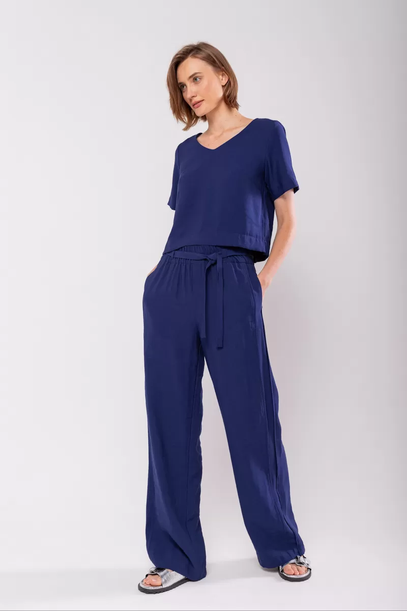 Hidrogênio - NUBIA STRAIGHT TROUSERS WITH ECLIPSE LINING - 19824207 Hidrogênio - NUBIA STRAIGHT TROUSERS WITH ECLIPSE LINING - 19824207