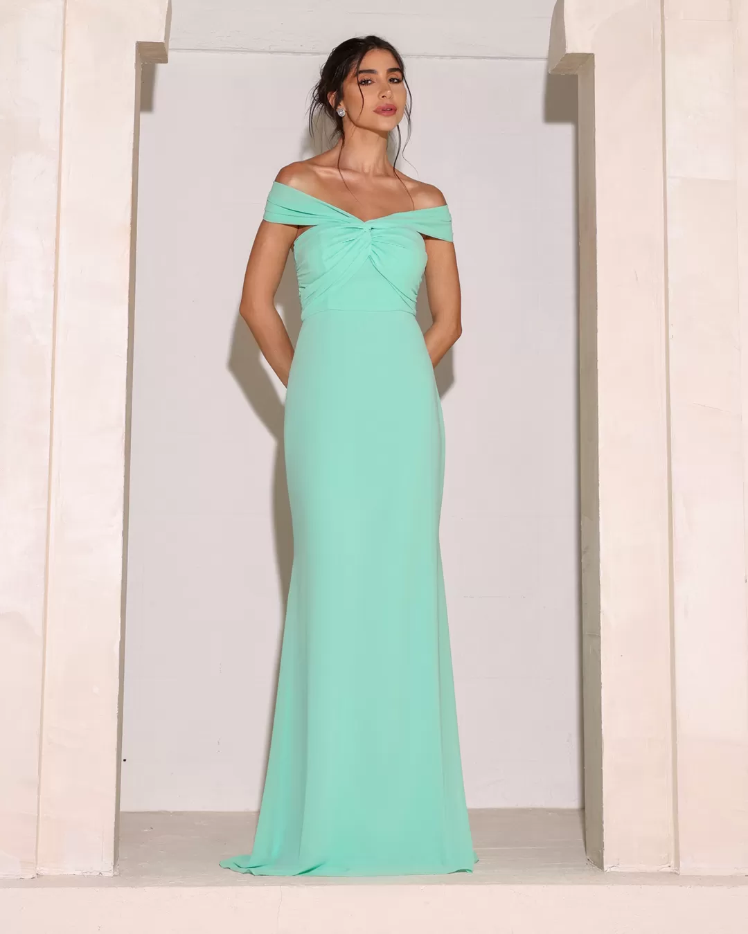 Dot Clothing - Dress Dot Clothing Long Green - 2210VERDE Dot Clothing - Dress Dot Clothing Long Green - 2210VERDE