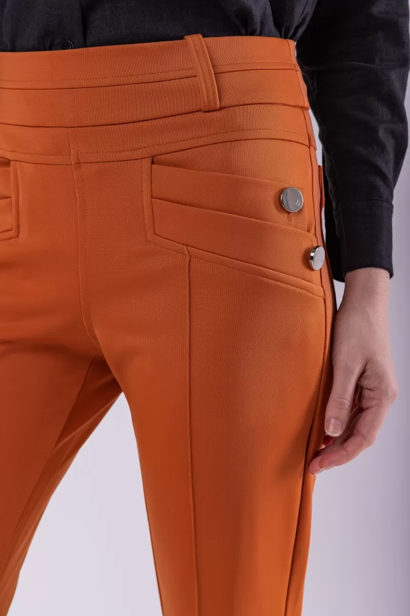 Hidrogênio - FLARE PANTS BLACKBERRY ORANGE - 1950701003 Hidrogênio - FLARE PANTS BLACKBERRY ORANGE - 1950701003