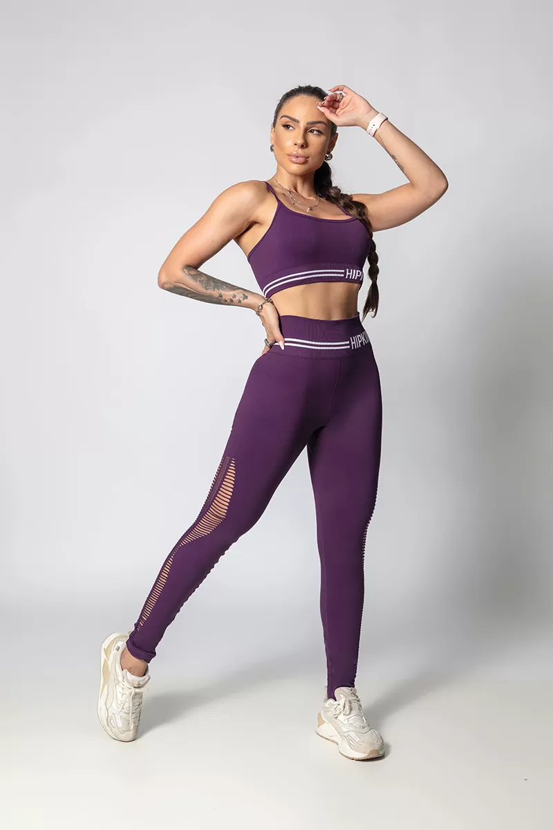 Hipkini - Purple Heaven Seamless Legging - 33330451 Hipkini - Purple Heaven Seamless Legging - 33330451