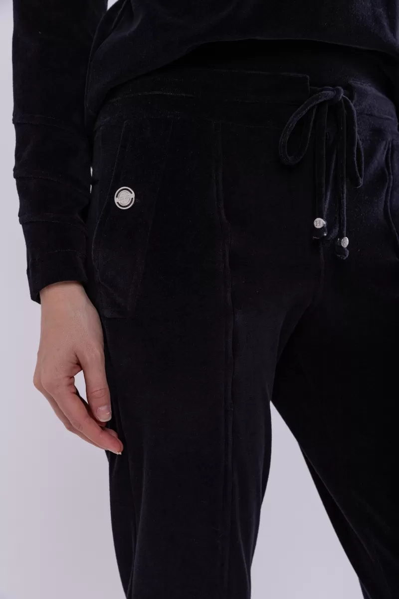 Hidrogênio - BLACK PLUSH LONG SLEEVE SET - 19724001 Hidrogênio - BLACK PLUSH LONG SLEEVE SET - 19724001