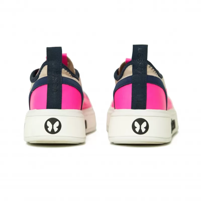 Vestem - Frida Multicolor Navy/Pink Neon Sneakers - TE20.C0500 Vestem - Frida Multicolor Navy/Pink Neon Sneakers - TE20.C0500