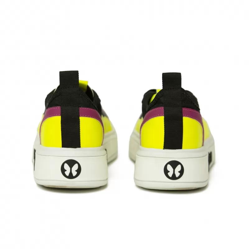 Vestem - Frida Multicolor Black/Neon Yellow Sneakers - TE20.C0311 Vestem - Frida Multicolor Black/Neon Yellow Sneakers - TE20.C0311