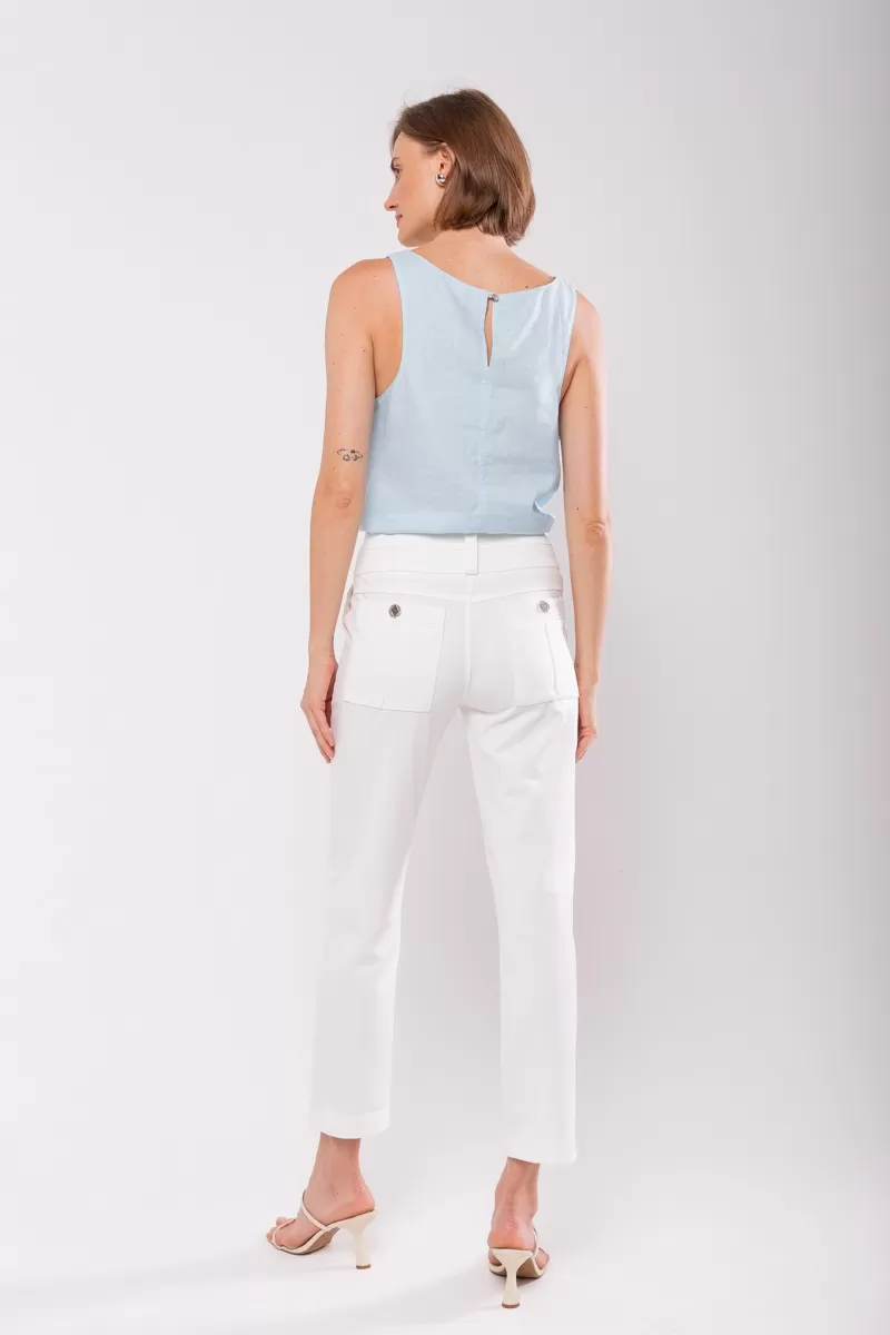 Hidrogênio - ORQUIDEA FISHERMAN PANTS OFF WHITE - 19818018 Hidrogênio - ORQUIDEA FISHERMAN PANTS OFF WHITE - 19818018