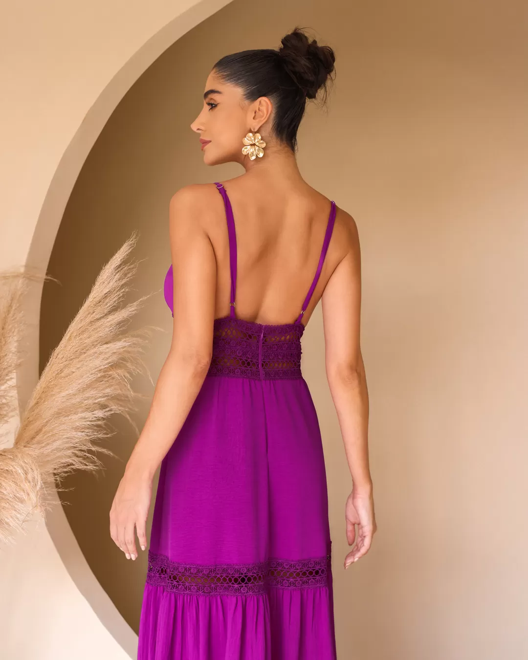 Dot Clothing - Dress Dot Clothing Long Strap Fuchsia - 2137FUCSIA Dot Clothing - Dress Dot Clothing Long Strap Fuchsia - 2137FUCSIA