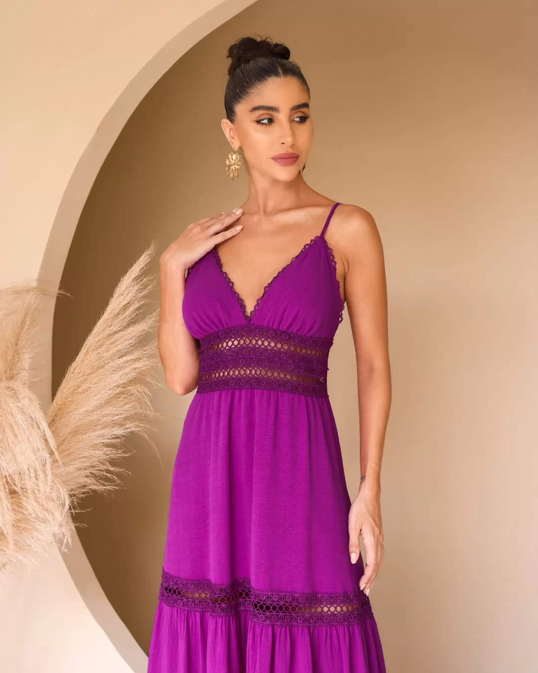Dot Clothing - Dress Dot Clothing Long Strap Fuchsia - 2137FUCSIA Dot Clothing - Dress Dot Clothing Long Strap Fuchsia - 2137FUCSIA