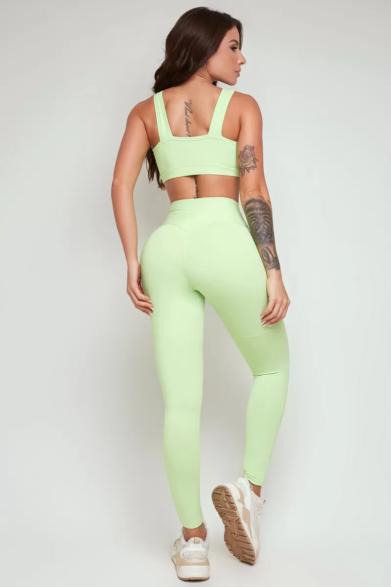Lets Gym - Neon Green Candy Leggings - 2305VDN Lets Gym - Neon Green Candy Leggings - 2305VDN