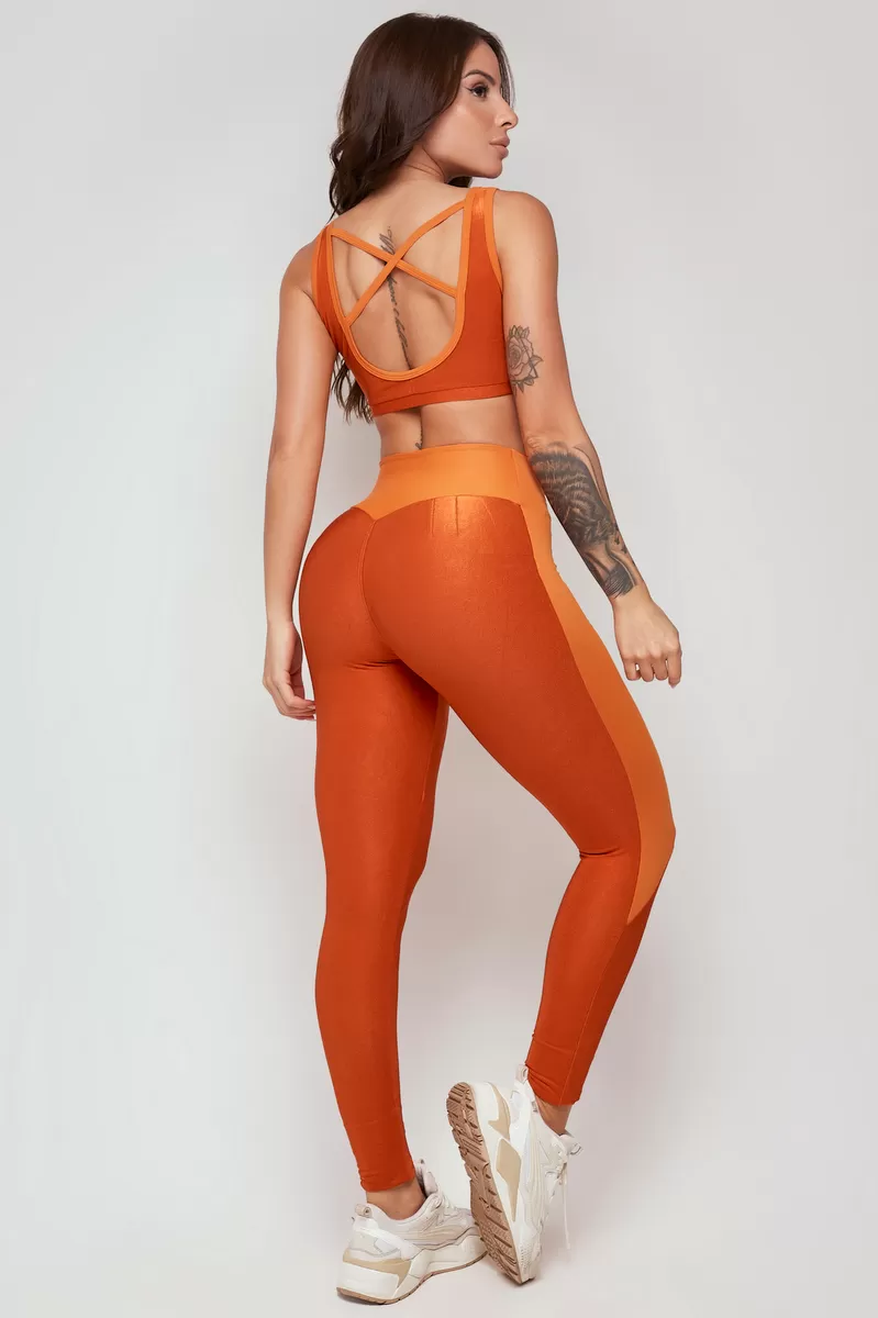 Lets Gym - Ocre Slouch Legging - 2346OC Lets Gym - Ocre Slouch Legging - 2346OC