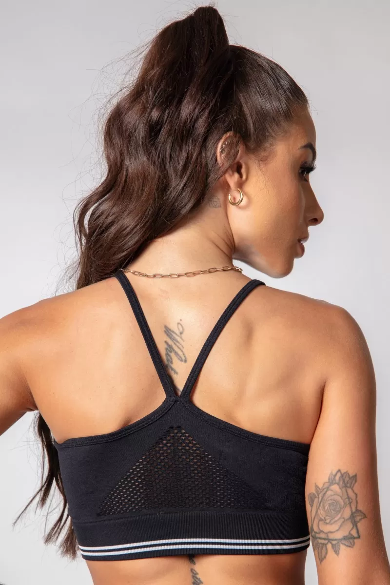 Hipkini - Strong Seamless Black Top with cutouts - 33330470 Hipkini - Strong Seamless Black Top with cutouts - 33330470
