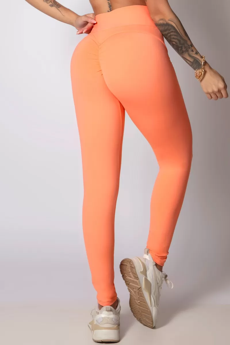 Hipkini - Strong Orange Leggings - 33330354 Hipkini - Strong Orange Leggings - 33330354