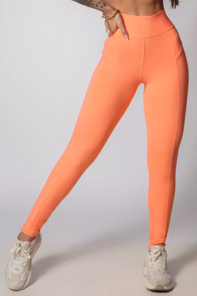 Hipkini - Strong Orange Leggings - 33330354 Hipkini - Strong Orange Leggings - 33330354