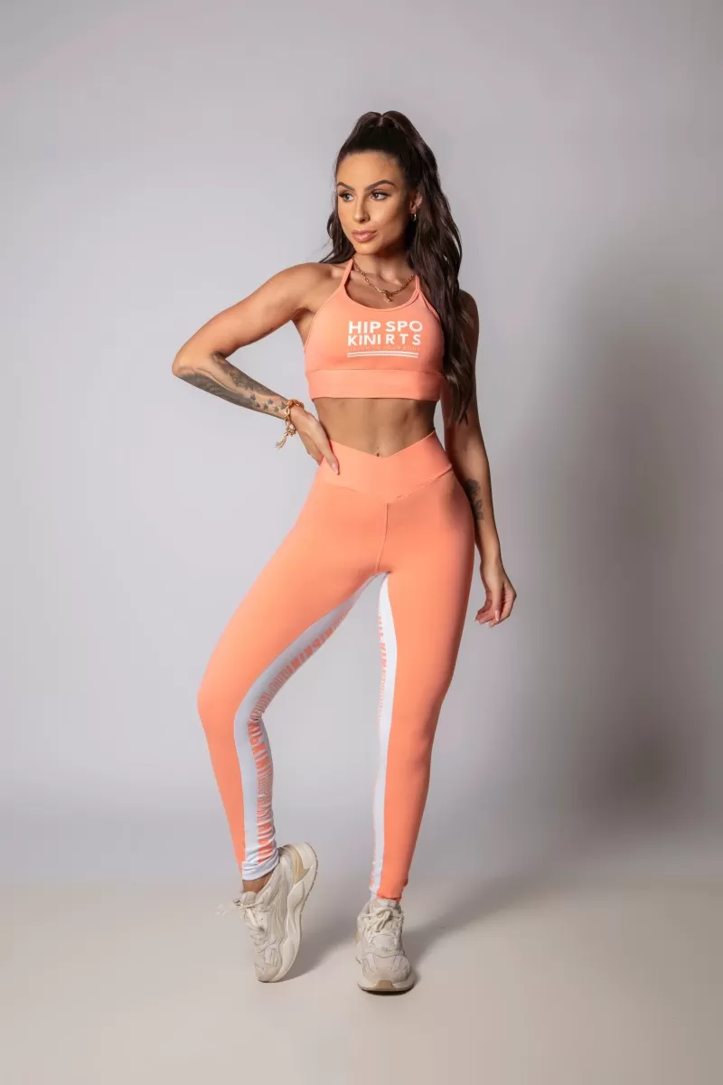 Hipkini - Top Strong Orange with Silk - 33330351 Hipkini - Top Strong Orange with Silk - 33330351