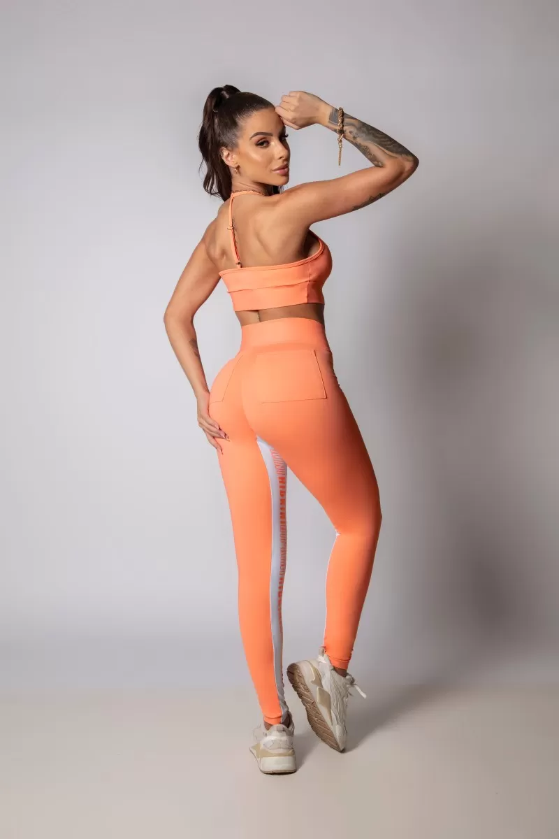 Hipkini - Top Strong Orange with Silk - 33330351 Hipkini - Top Strong Orange with Silk - 33330351