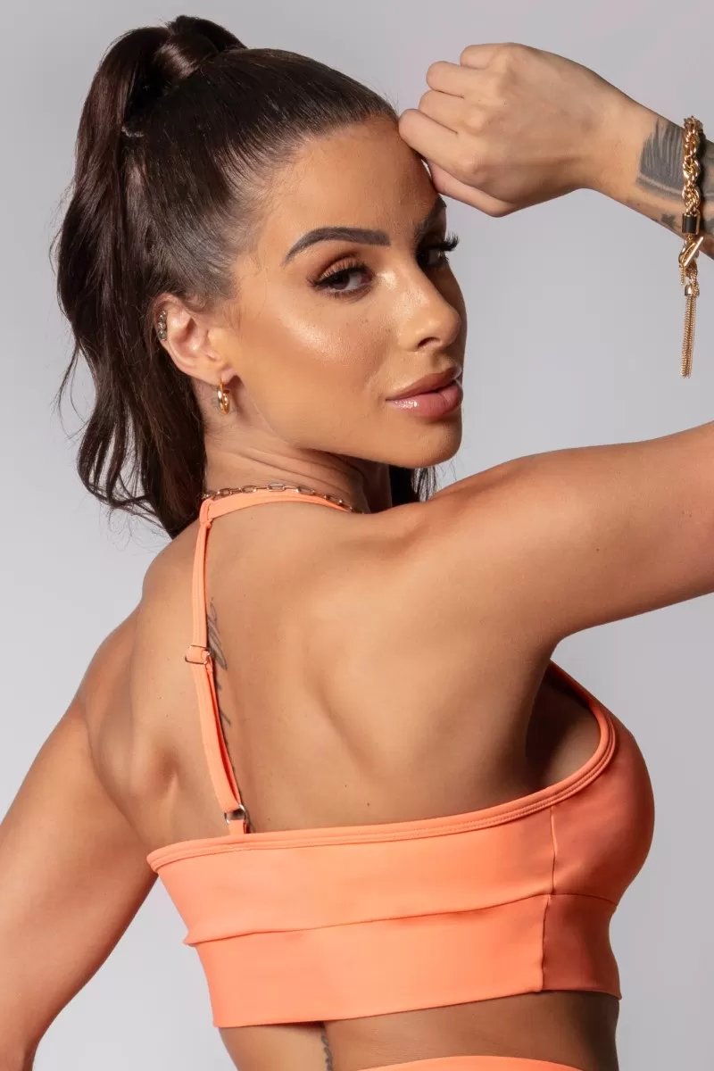 Hipkini - Top Strong Orange with Silk - 33330351 Hipkini - Top Strong Orange with Silk - 33330351