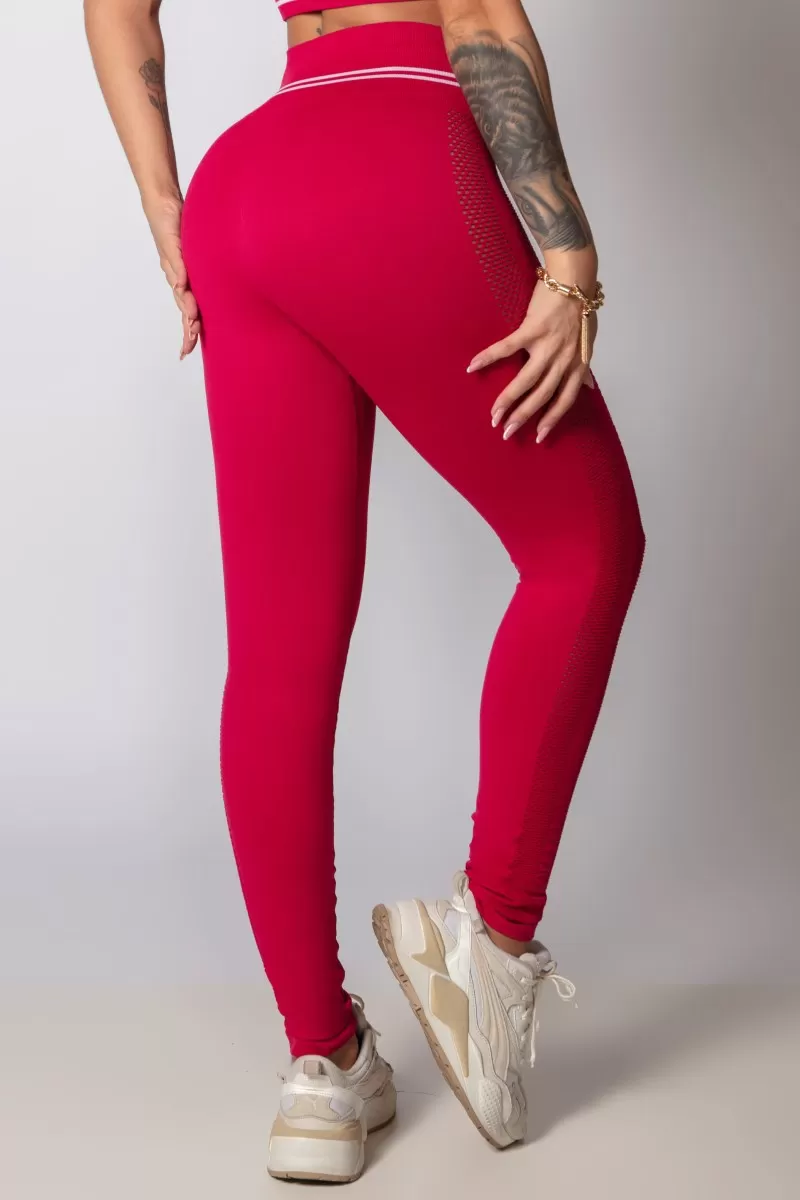 Hipkini - Raspberry Strong Seamless Legging - 33330465