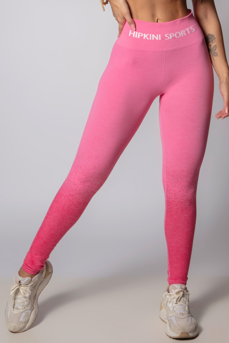 Hipkini - Strong Seamless Gradient Pink Legging - 33330462