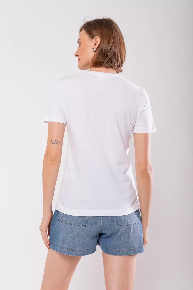 Hidrogênio - WHITE LOVE PRINTED T-SHIRT - 19773002 Hidrogênio - WHITE LOVE PRINTED T-SHIRT - 19773002