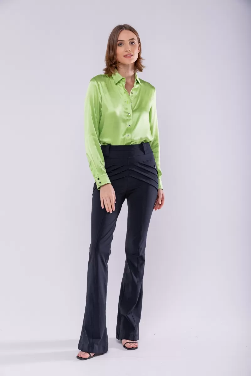 Hidrogênio - PISTACHIO SATIN SHIRT - 19829536 Hidrogênio - PISTACHIO SATIN SHIRT - 19829536