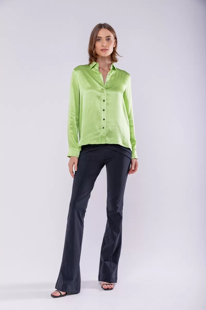 Hidrogênio - PISTACHIO SATIN SHIRT - 19829536 Hidrogênio - PISTACHIO SATIN SHIRT - 19829536