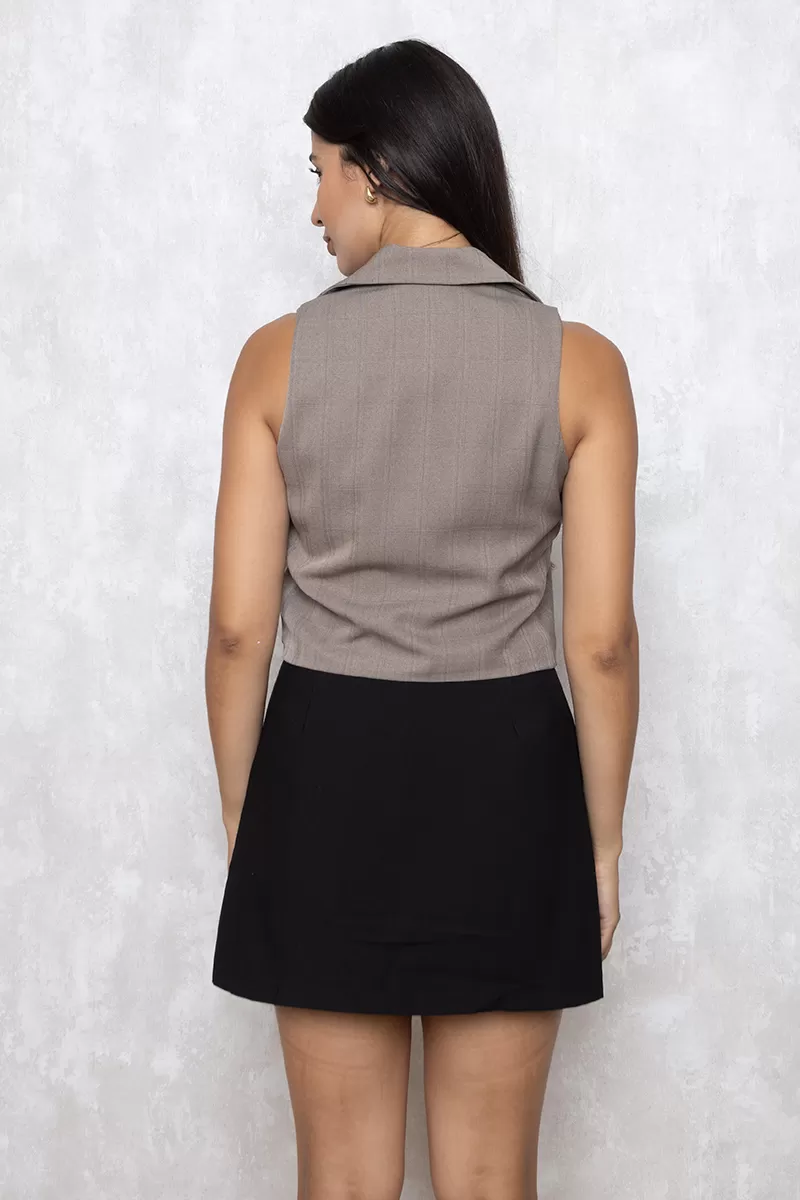 Dot Clothing - Vest Dot Clothing Beige Checkered Tailoring - 1914BEGE Dot Clothing - Vest Dot Clothing Beige Checkered Tailoring - 1914BEGE
