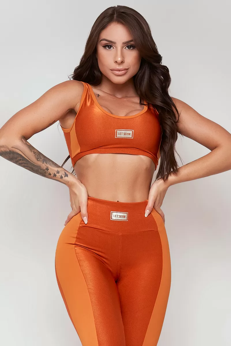 Lets Gym - Ocher Slouch Top - 2345OC Lets Gym - Ocher Slouch Top - 2345OC