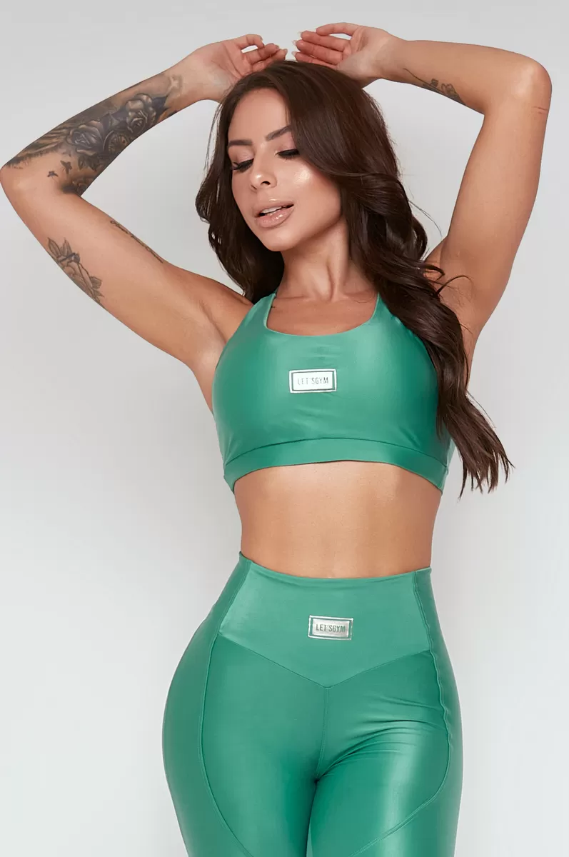 Lets Gym - Menta Atletic Top - 2293MT