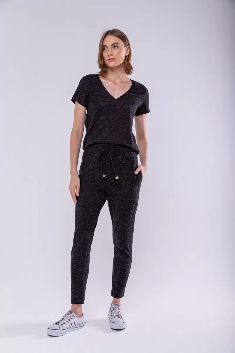 Hidrogênio - REGINA JOGGER PANTS BLACK - 19922001 Hidrogênio - REGINA JOGGER PANTS BLACK - 19922001