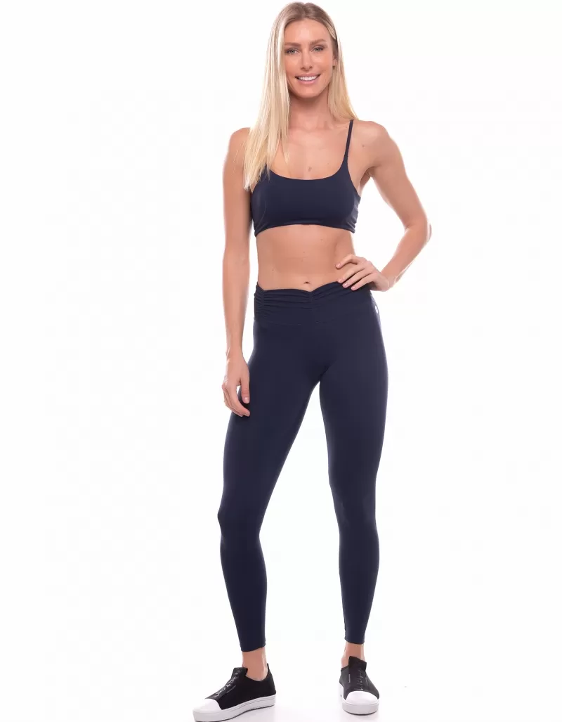 Vestem - Dark Navy Frufru Waistband leggings - FS1082.ESS.C0173 Vestem - Dark Navy Frufru Waistband leggings - FS1082.ESS.C0173