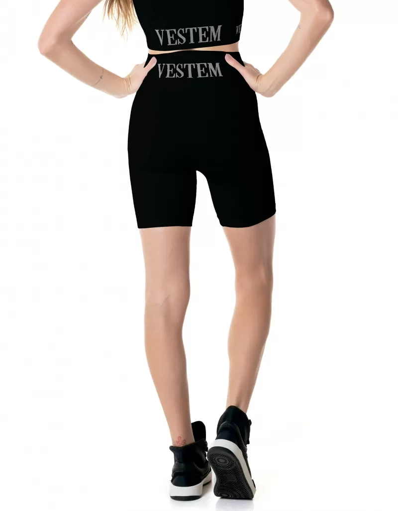 Vestem - Elis Black Shorts - BER230.I24.C0002 Vestem - Elis Black Shorts - BER230.I24.C0002