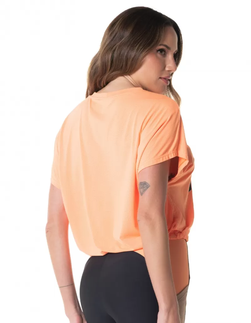 Vestem - Dry Fit Glimmer Orange Energy Short Sleeve Shirt - BMC733.I24.C0373 Vestem - Dry Fit Glimmer Orange Energy Short Sleeve Shirt - BMC733.I24.C0373