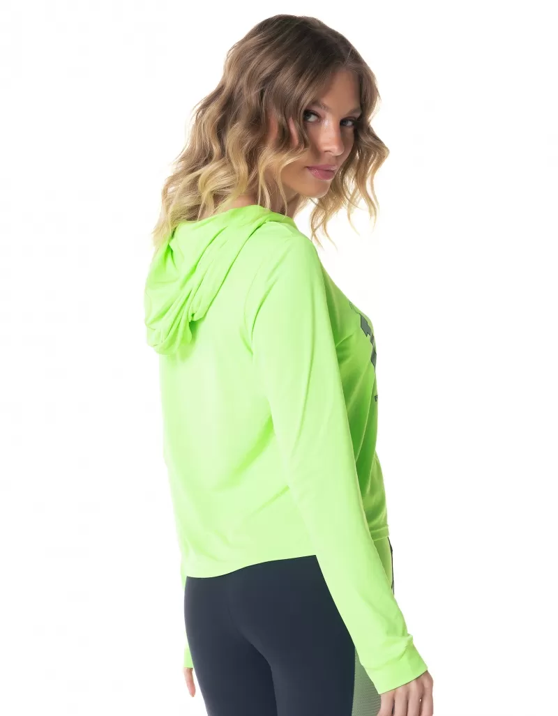 Vestem - Neon Green Glimmer Dry Fit Long Sleeve Shirt - BML222.I24.C0041 Vestem - Neon Green Glimmer Dry Fit Long Sleeve Shirt - BML222.I24.C0041