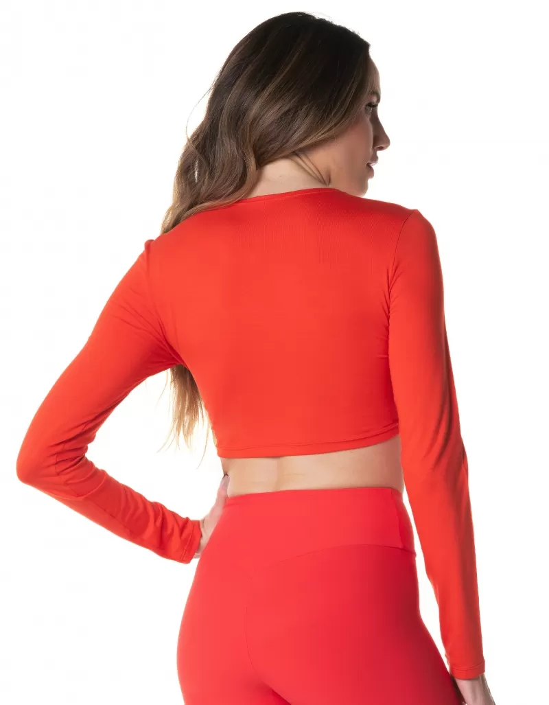 Vestem - Element Tomato Red Long Sleeve Shirt - BML443.I24.C0441 Vestem - Element Tomato Red Long Sleeve Shirt - BML443.I24.C0441