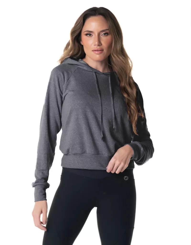 Vestem - Long Sleeve Yoga Shirt Black - BML456.I24.C0002