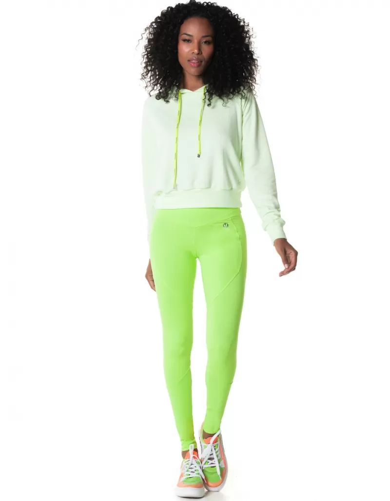 Vestem - Neon Yellow Long Sleeve Yoga Shirt - BML456.I24.C0009 Vestem - Neon Yellow Long Sleeve Yoga Shirt - BML456.I24.C0009