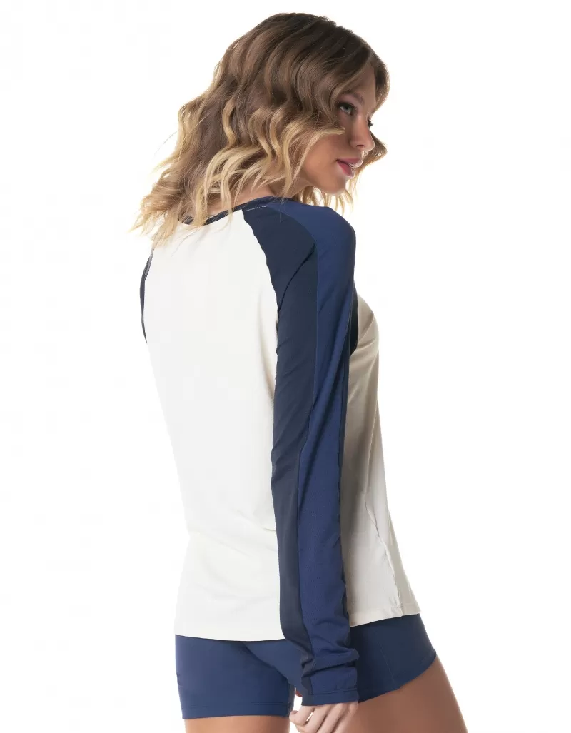 Vestem - Dry Fit Flexy Off White and Ecru Long Sleeve Shirt - BML458.I24.C0140 Vestem - Dry Fit Flexy Off White and Ecru Long Sleeve Shirt - BML458.I24.C0140