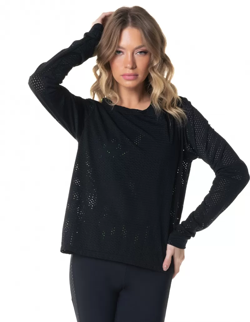 Vestem - Black Clubber Long Sleeve Shirt - BML50.I24.C0002