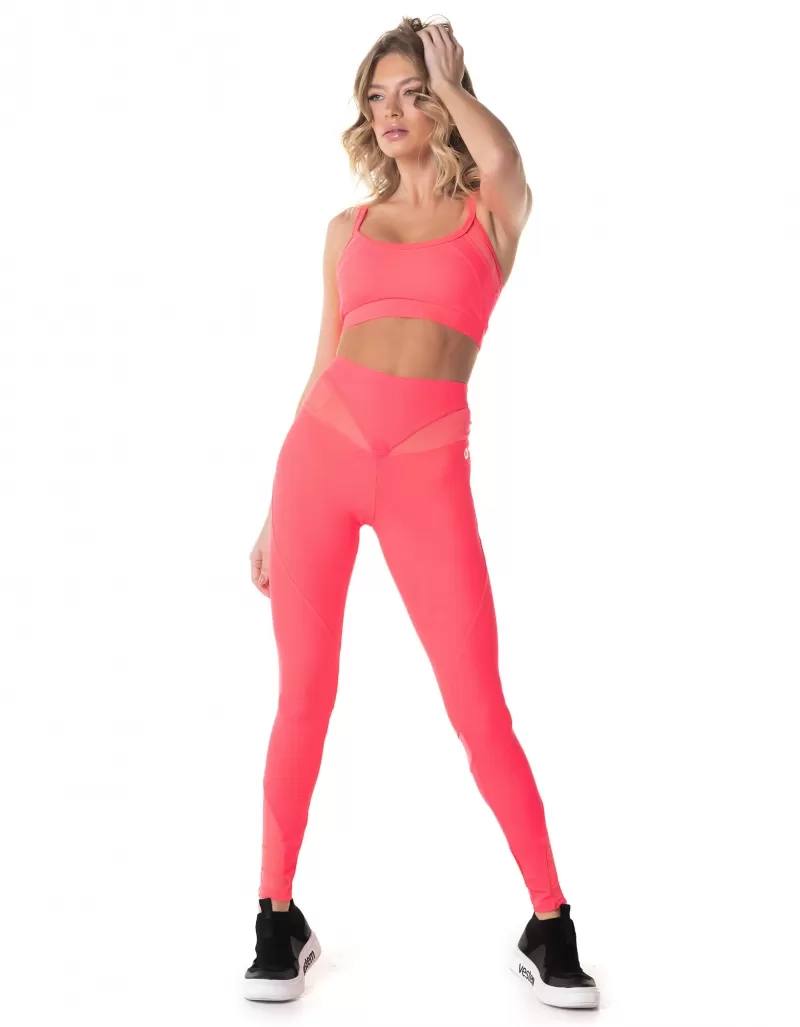 Vestem - Electra Pink Aerobic leggings - FS1363.I24.C0428 Vestem - Electra Pink Aerobic leggings - FS1363.I24.C0428