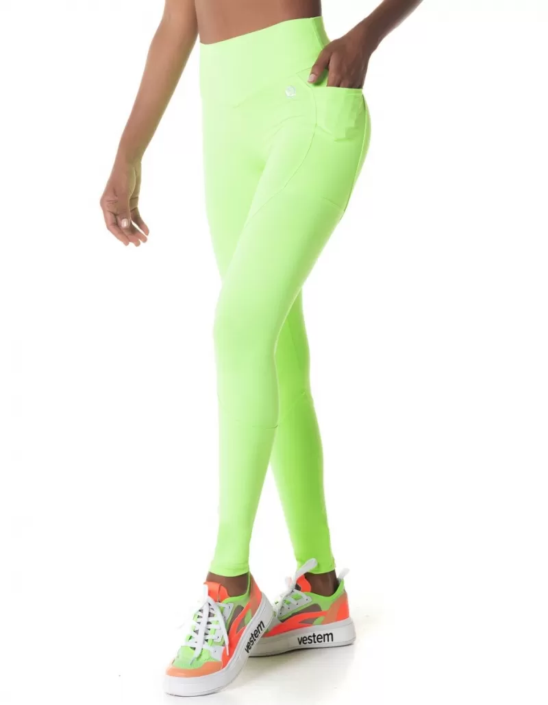 Vestem - Neon Green Eco Leggings - FS1377.I24.C0041