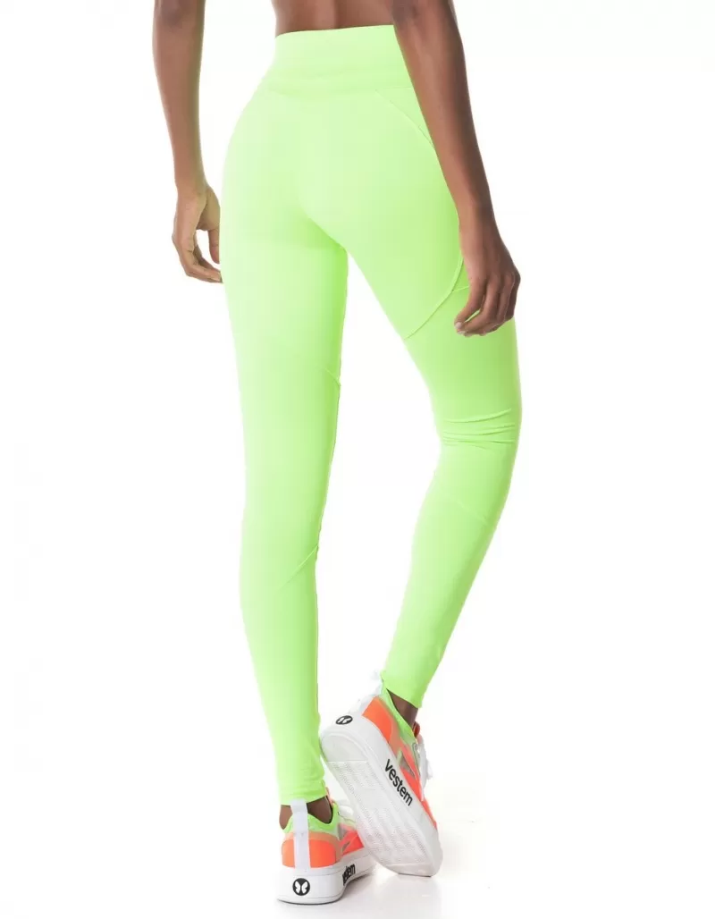 Vestem - Neon Green Eco Leggings - FS1377.I24.C0041 Vestem - Neon Green Eco Leggings - FS1377.I24.C0041