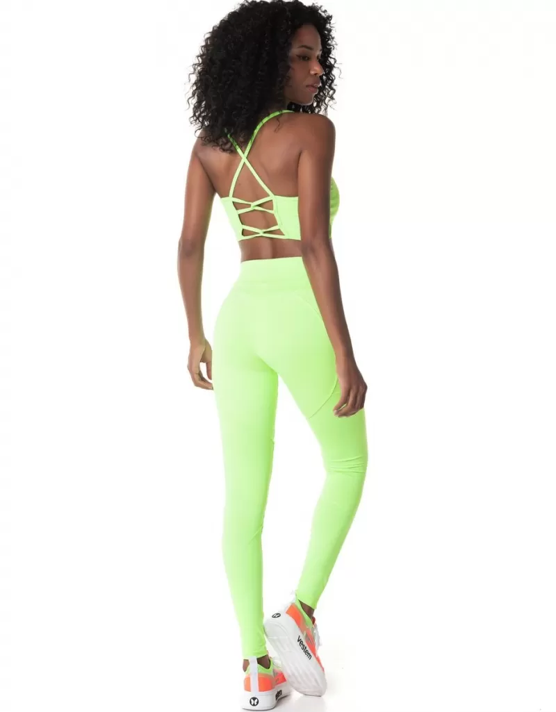 Vestem - Neon Green Eco Leggings - FS1377.I24.C0041 Vestem - Neon Green Eco Leggings - FS1377.I24.C0041