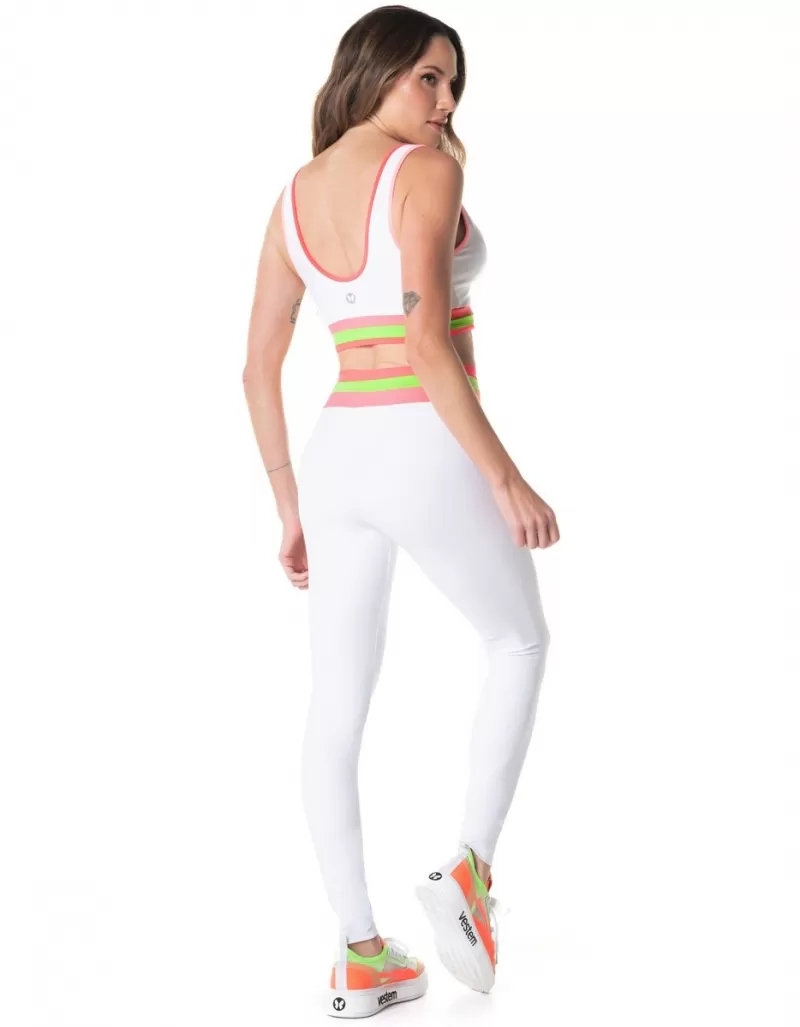 Vestem - White Pulse leggings - FS1382.I24.C0001 Vestem - White Pulse leggings - FS1382.I24.C0001