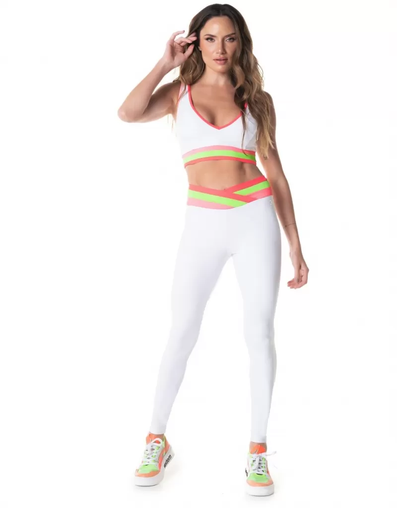 Vestem - White Pulse leggings - FS1382.I24.C0001 Vestem - White Pulse leggings - FS1382.I24.C0001
