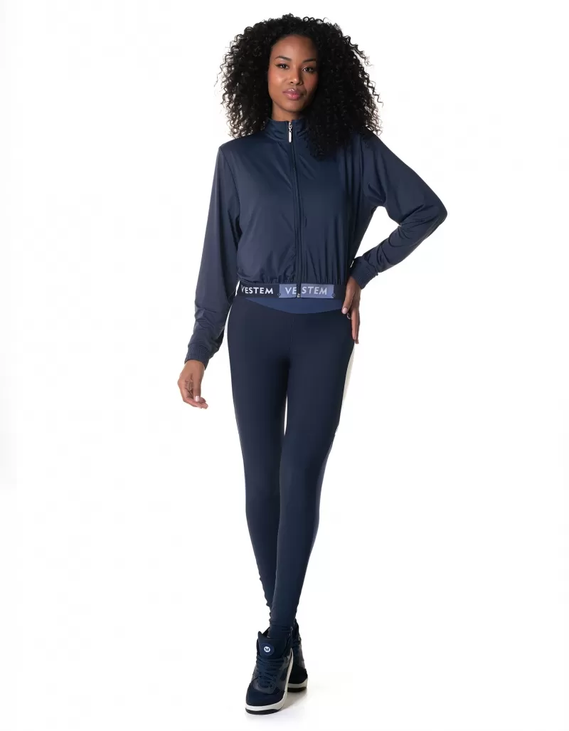Vestem - Dark Navy Push Ups Jacket - JAC195.I24.C0173 Vestem - Dark Navy Push Ups Jacket - JAC195.I24.C0173