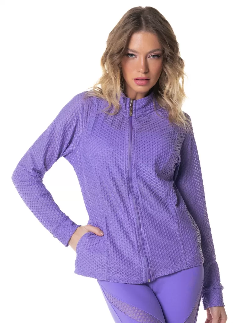 Vestem - Neon Lavender Avatar Jacket - JAC213.I24.C0412