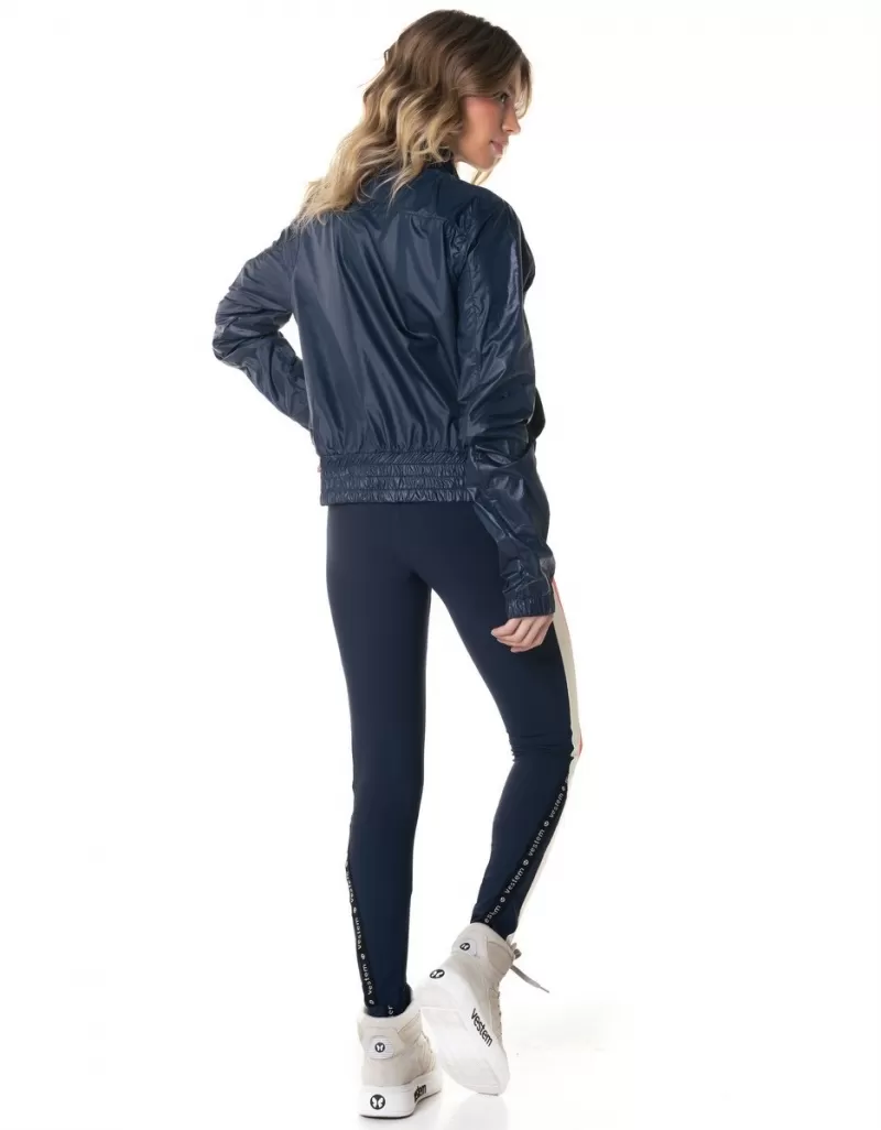Vestem - Dark Navy Pulse Bomber Jacket - JAC235.I24.C0173 Vestem - Dark Navy Pulse Bomber Jacket - JAC235.I24.C0173